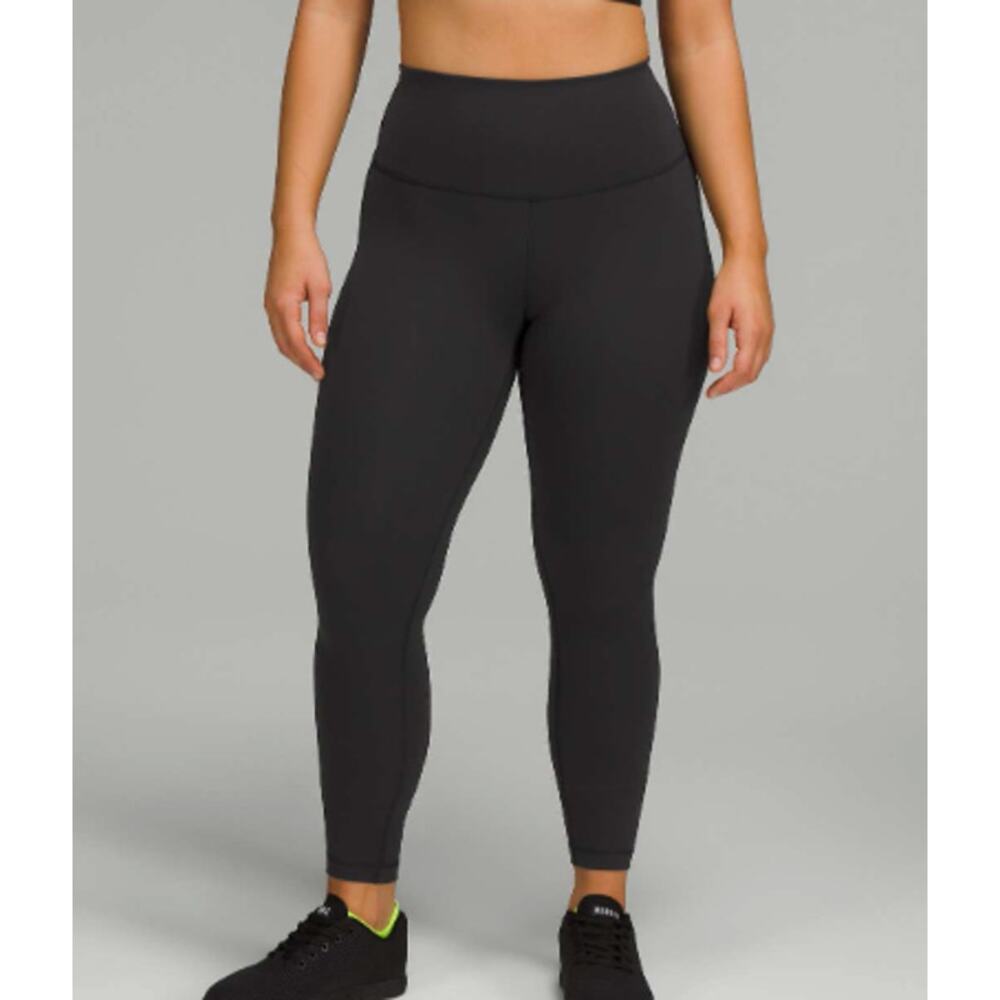 Lululemon Wunder Train Contour Fit High Rise Tight 25 Black Size 8 Leggings - Picture 2 of 11